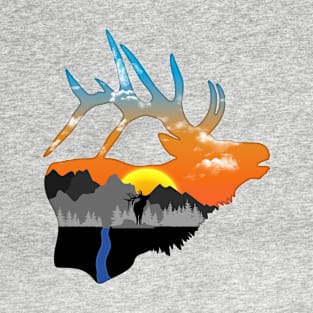 Elk Silhouette T-Shirt